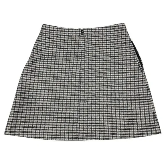 WILFRED Aritzia Essonne Wool Cashmere Blend Mini Skirt Sz 0 - Picture 8 of 9